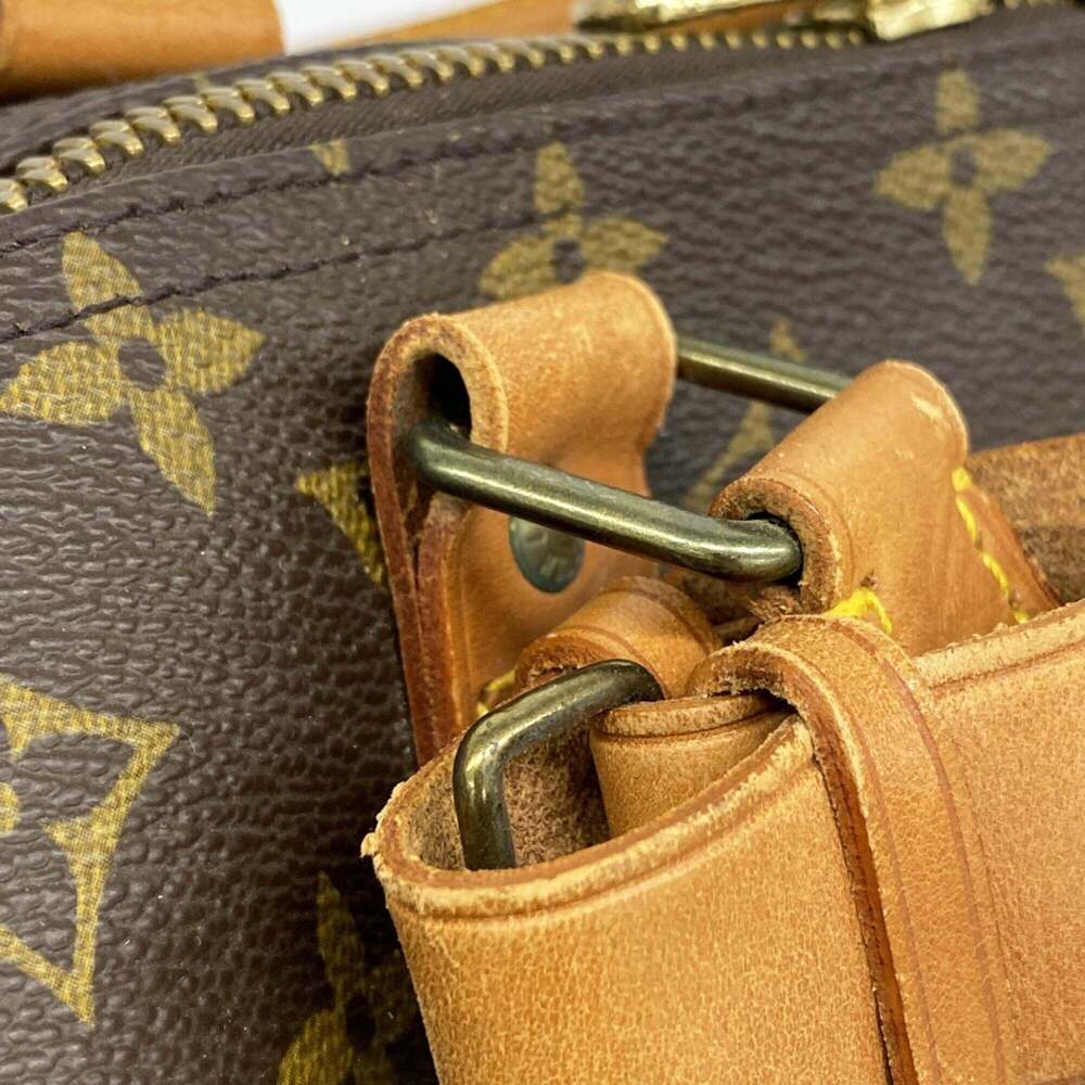 LOUIS VUITTON Brown Monogram Keepall 60 Boston Bag - Picture 8 of 12